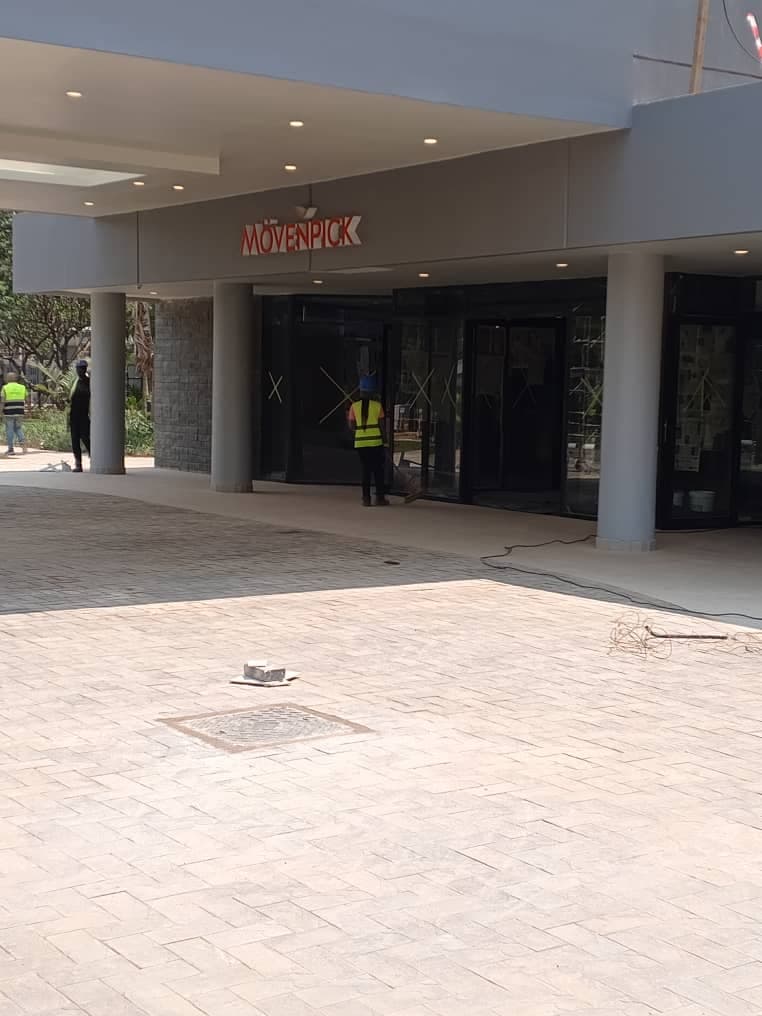 Mövenpick Hotel Entrance