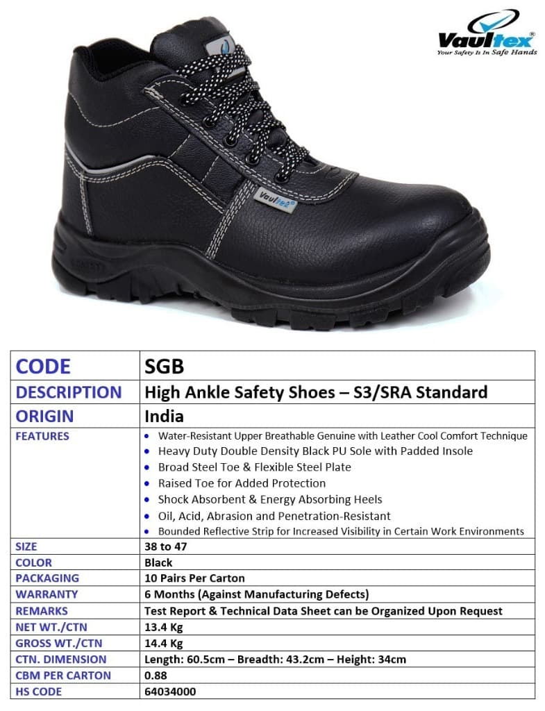 Safety footwear